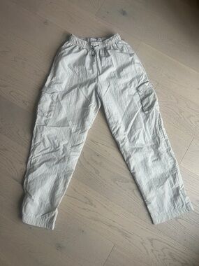 Nike Light Gray Cargo Track Joggers